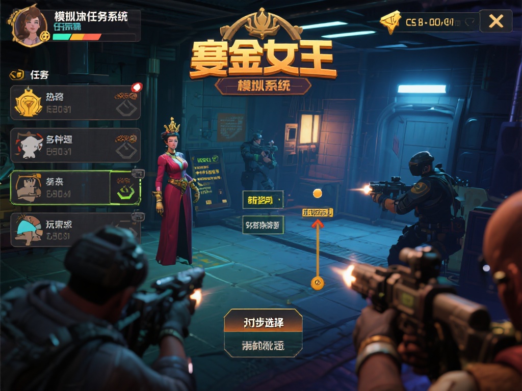 深入解析PG电子赏金女王模拟器中的角色设计与任务机制 赏金女王模拟器的任务系统是游戏的另一个亮点。任务的