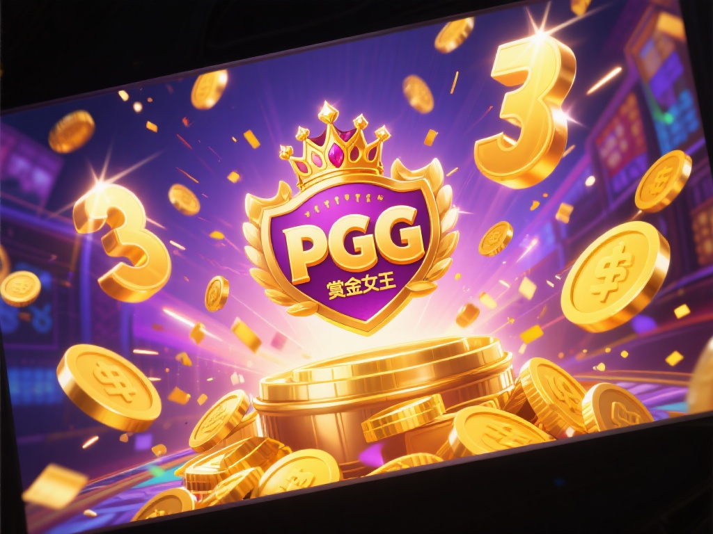 屏幕上飞舞的金币动画和耀眼的数字跳动，是PG赏金女
